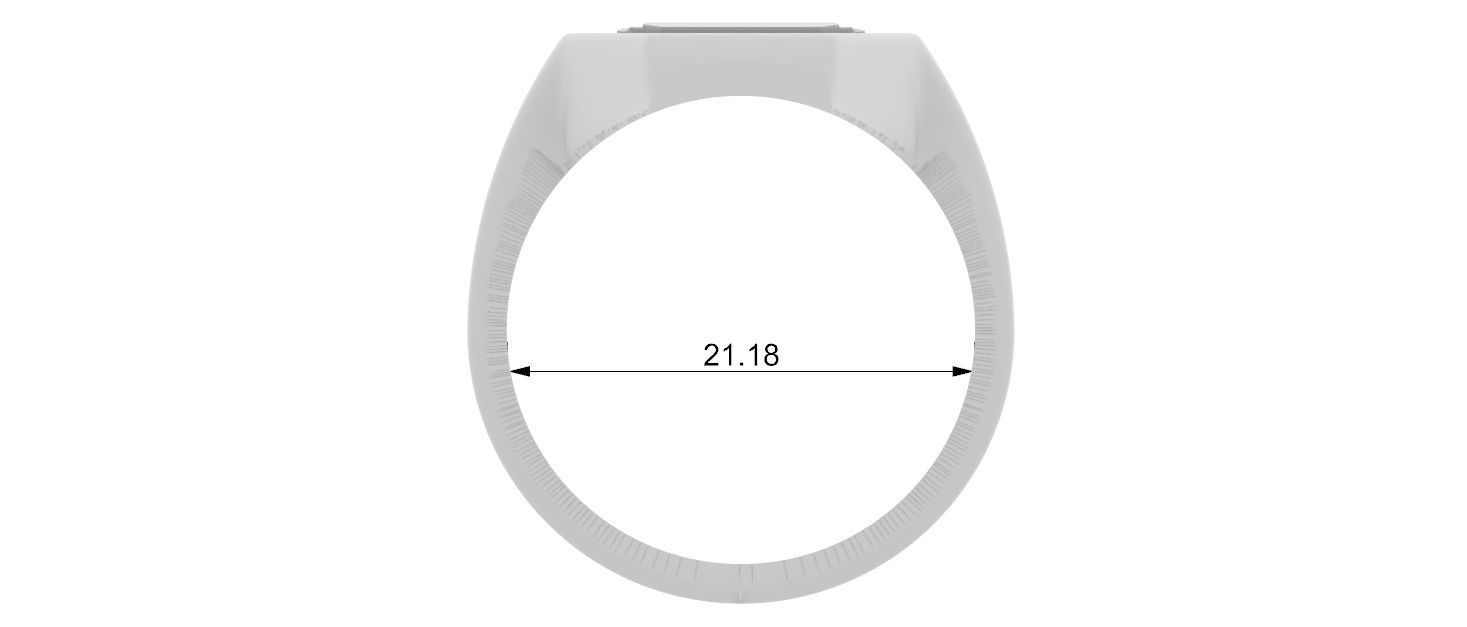 Yahweh YHWH Jave Ring 3D print model_5