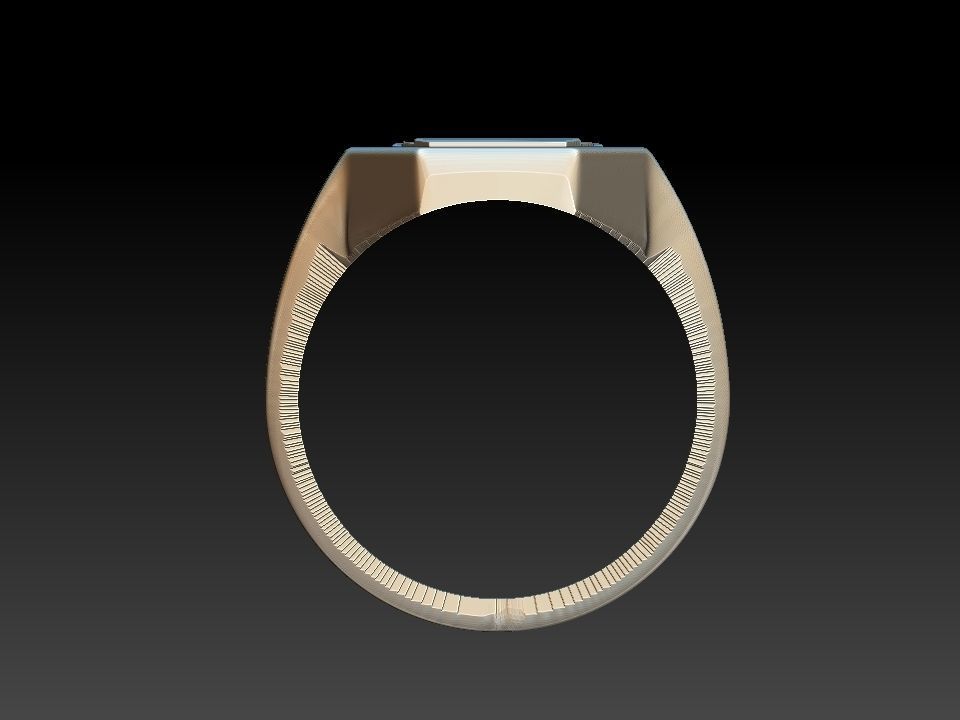 Yahweh YHWH Jave Ring 3D print model_4