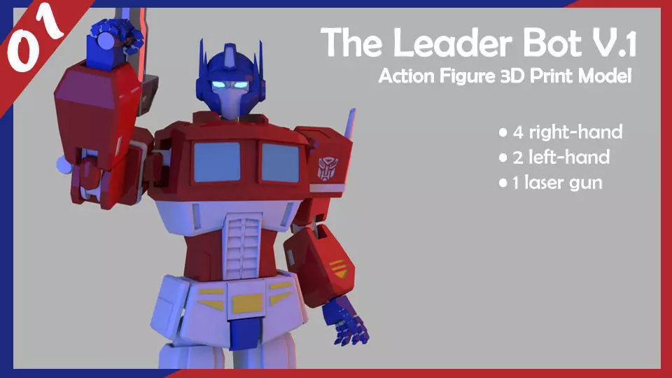 Optimus Prime G1 Action Figure Free 3D print model