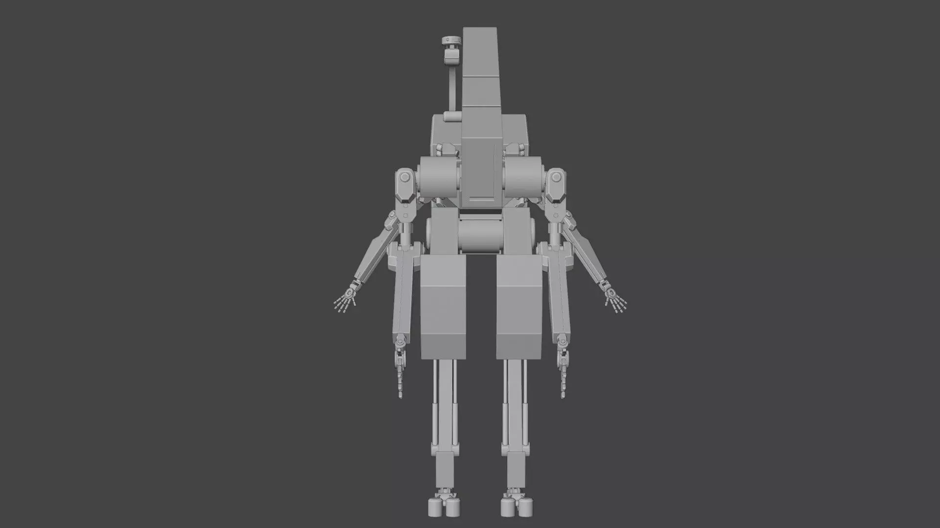 Scout Mech 3D model_0