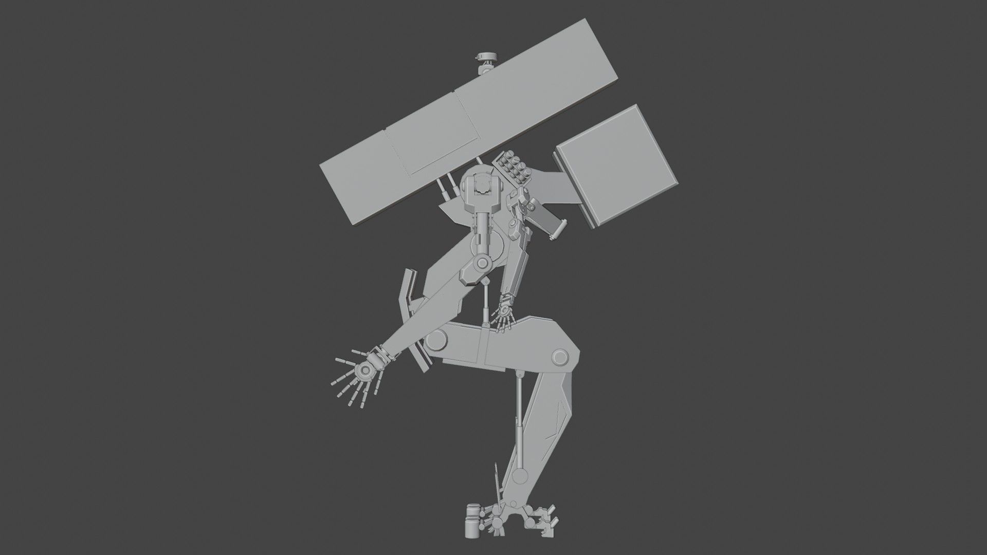 Scout Mech 3D model_1