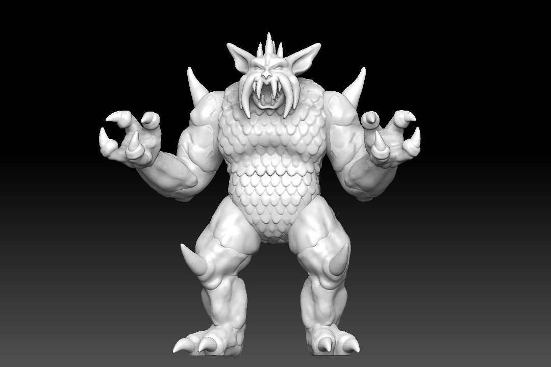 metlar inhumanoids 3D model for printing 3D print model_4