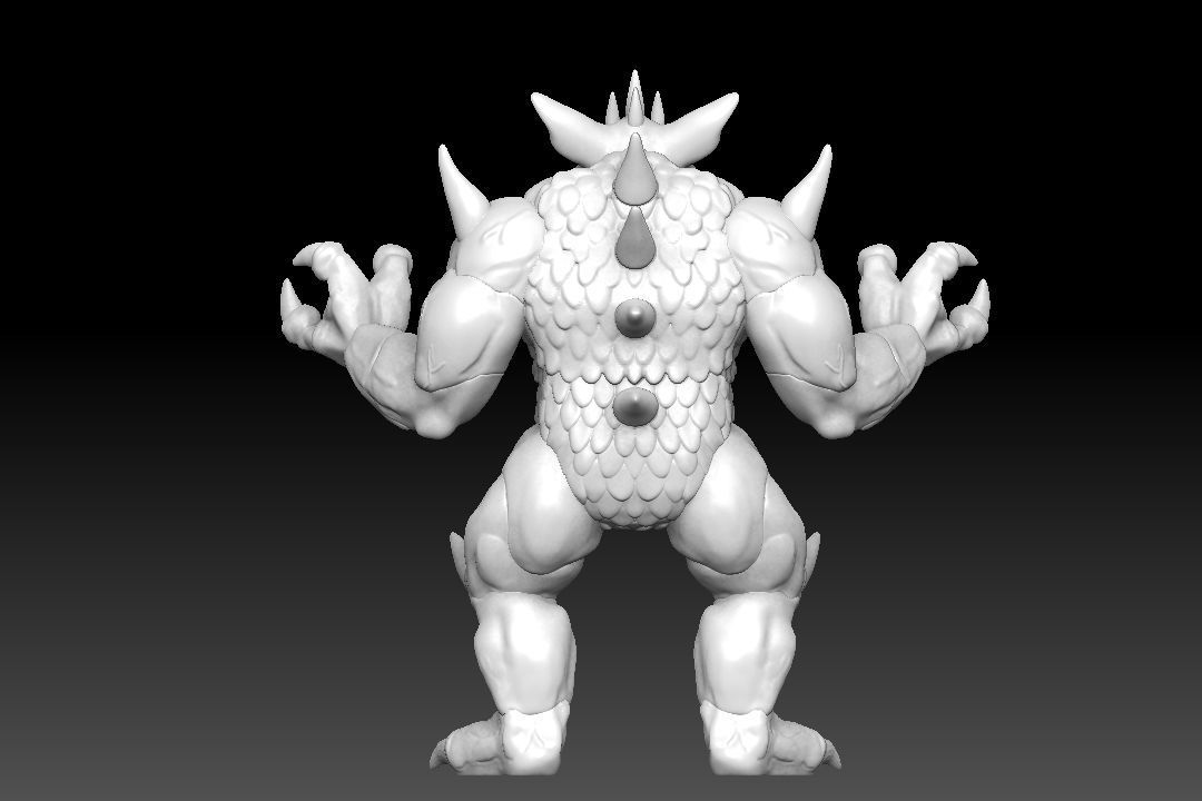 metlar inhumanoids 3D model for printing 3D print model_6