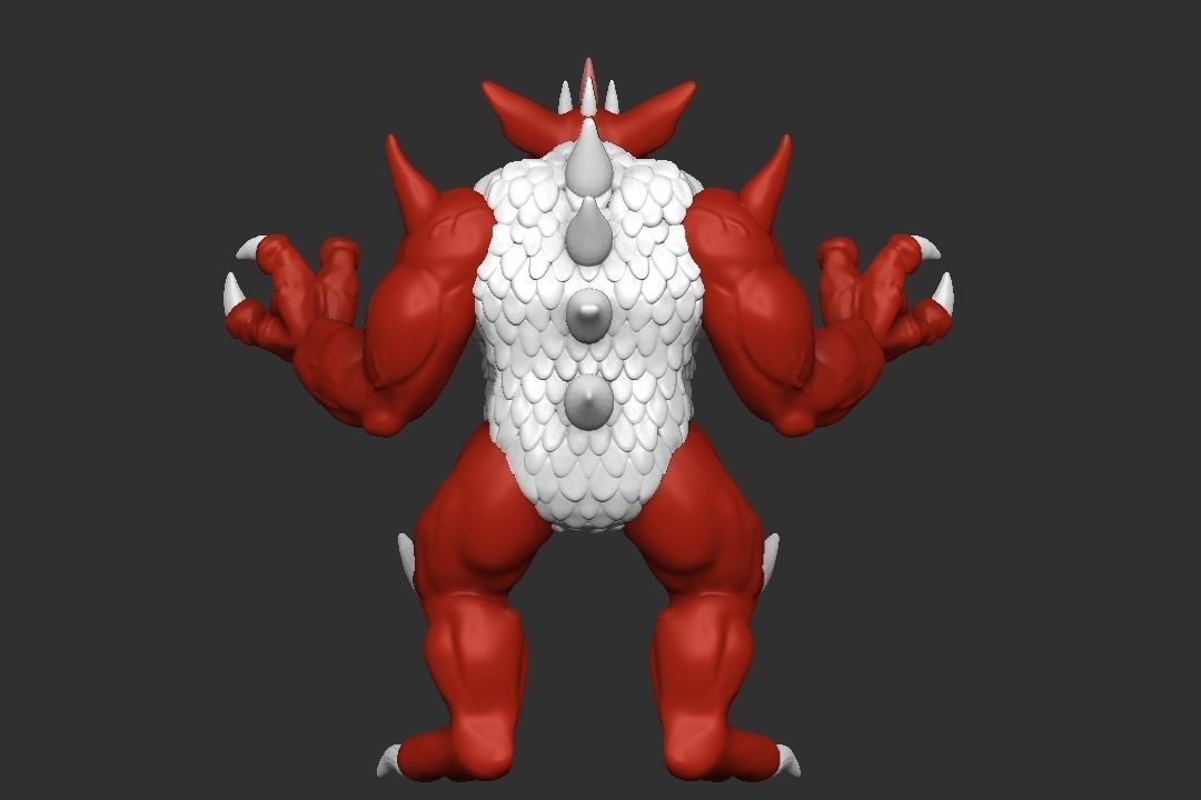 metlar inhumanoids 3D model for printing 3D print model_2