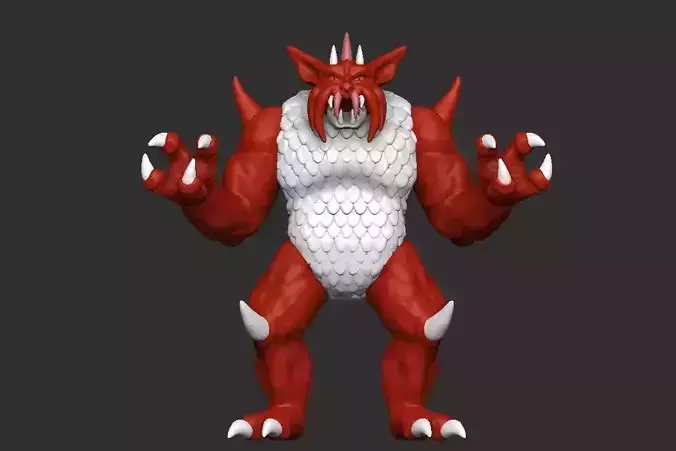 metlar inhumanoids 3D model for printing 3D print model