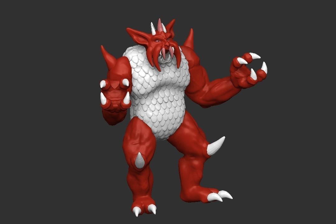 metlar inhumanoids 3D model for printing 3D print model_3