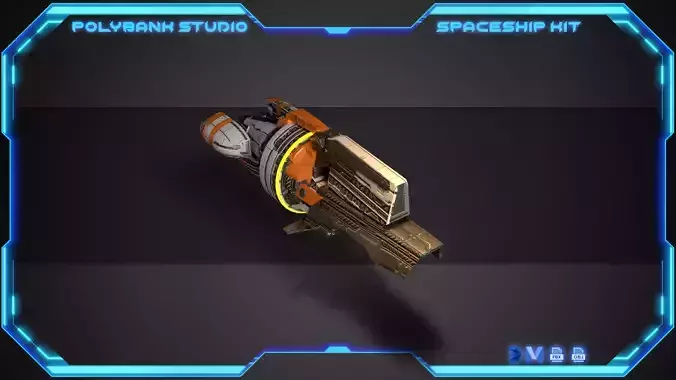 PolyBank Spaceship N08