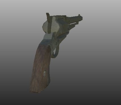 44 Magnum 3d 3D model_4