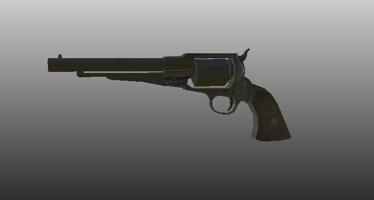 44 Magnum 3d 3D model_5