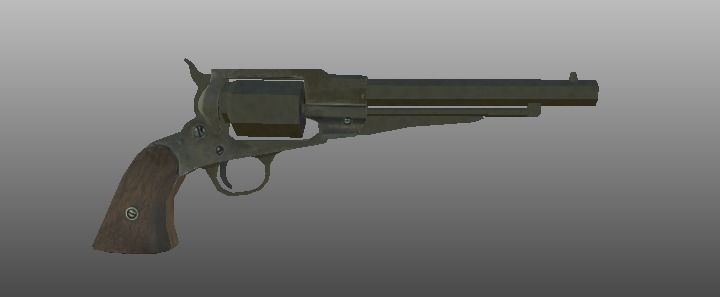 44 Magnum 3d 3D model_3
