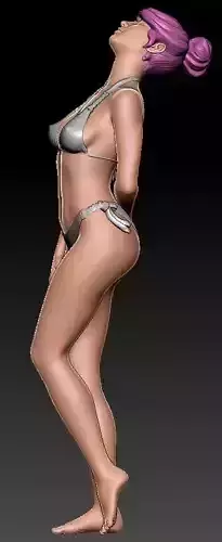 2 CUTE GIRLs - NAKED AND BIKINI VERSIONS