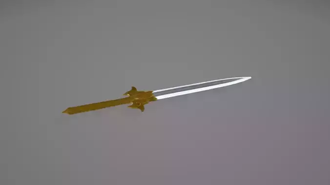 3D Model of a Medieval Sword