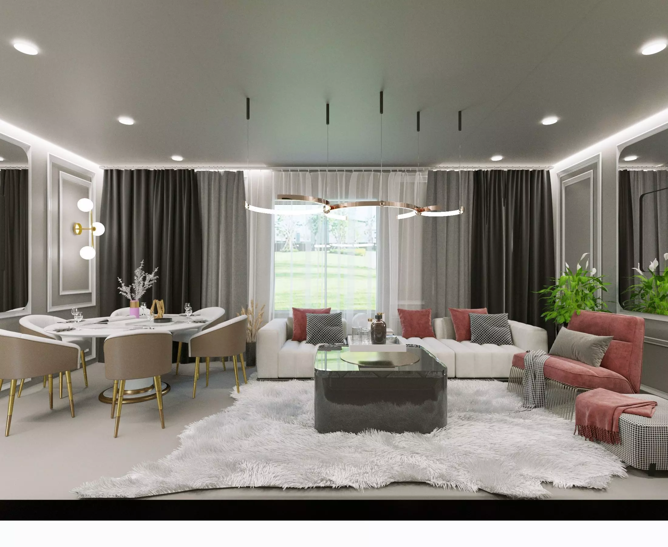 living room Free 3D print model