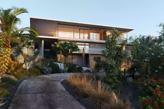 Australian Plants 3D model
