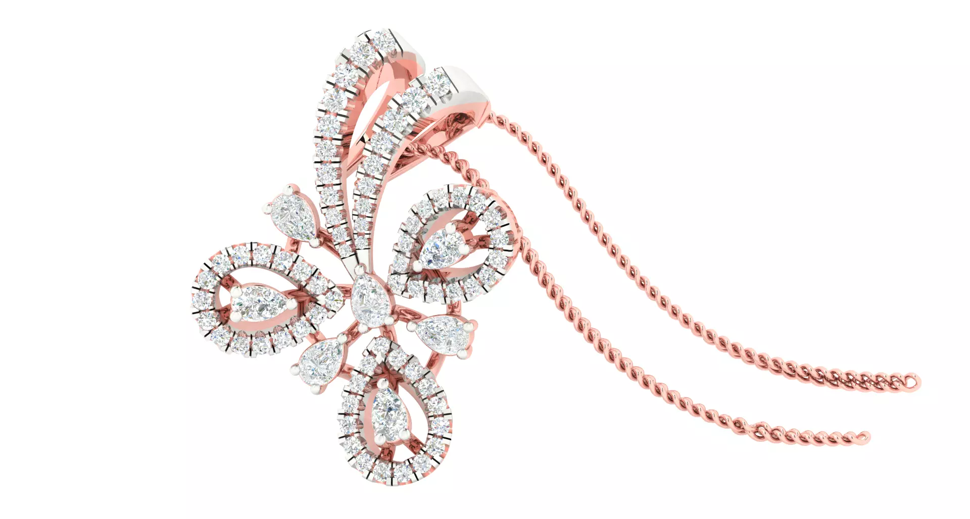 Women Pendants 3dm STL OBJ FBX Renders Details 3D print model