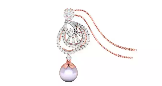 Women Pendants 3dm STL OBJ FBX Renders Details 
