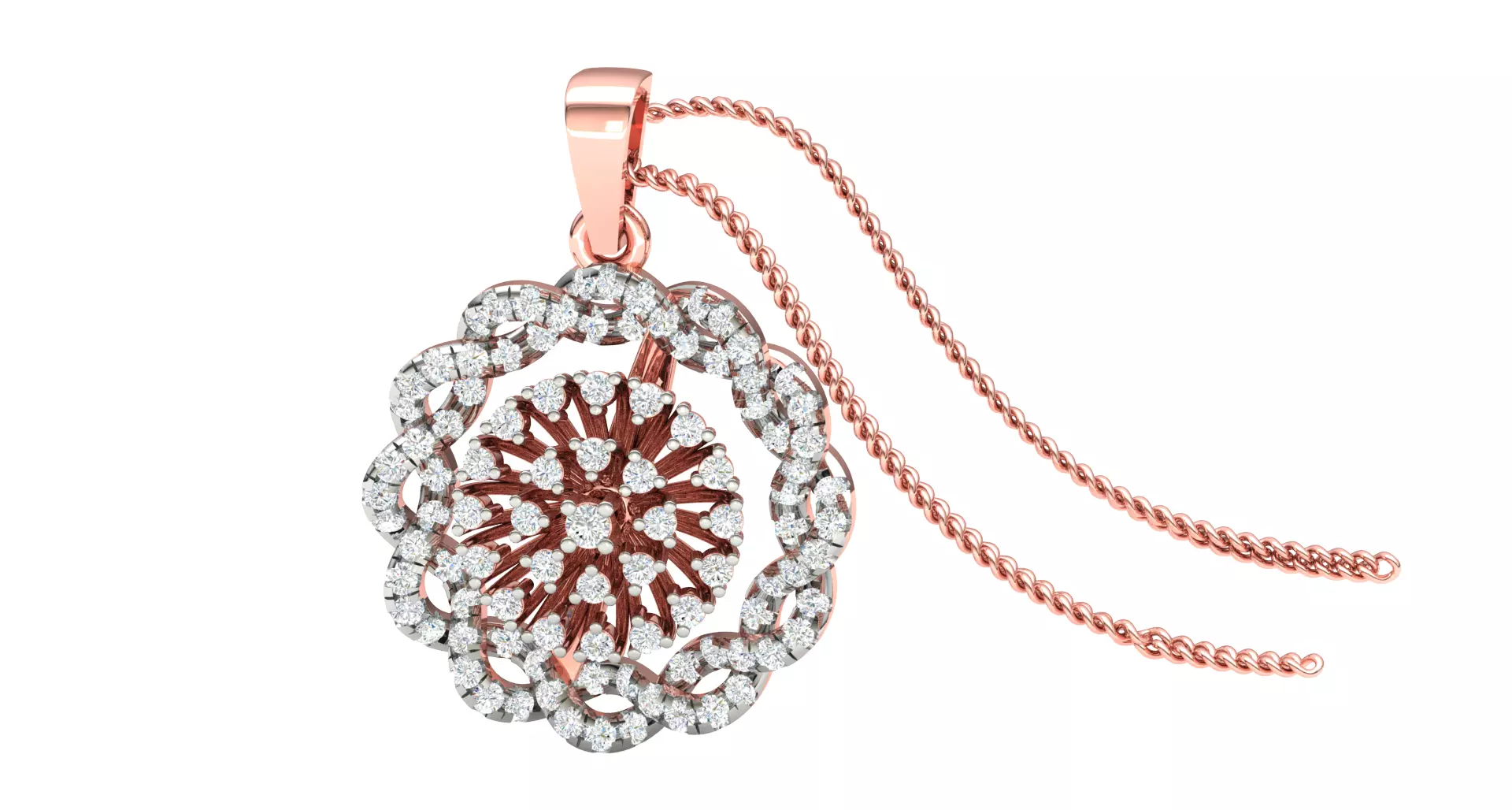Women Pendants 3dm STL OBJ FBX Renders Details 3D print model