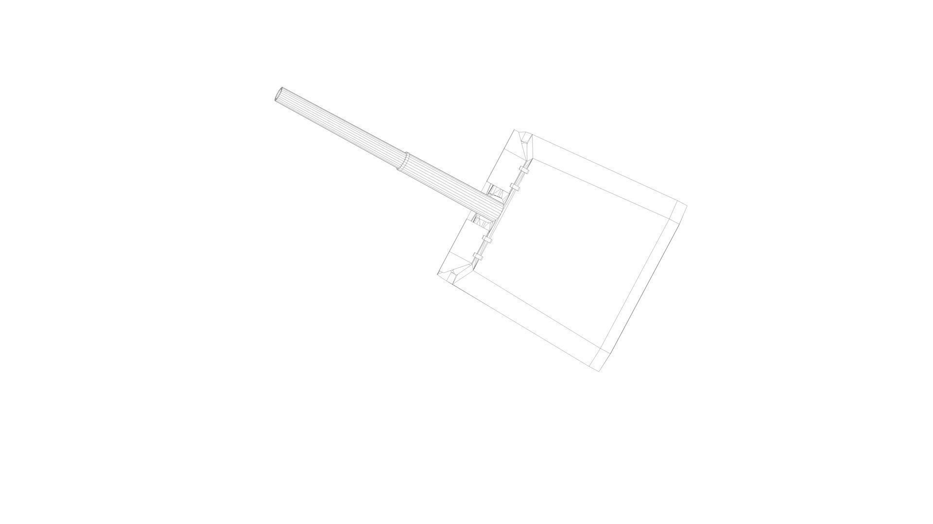 127mm 128mm SK C - 34 Naval Gun 3D model_20