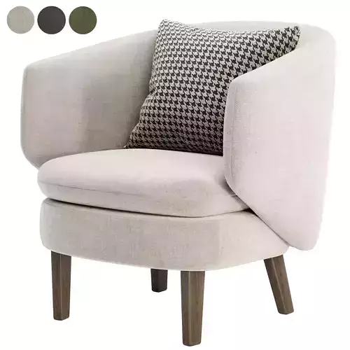 Crescent Lounge armchair
