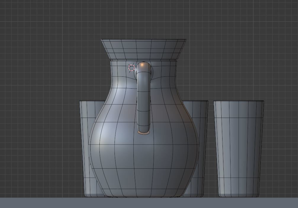 Water Pitcher 3D model_5