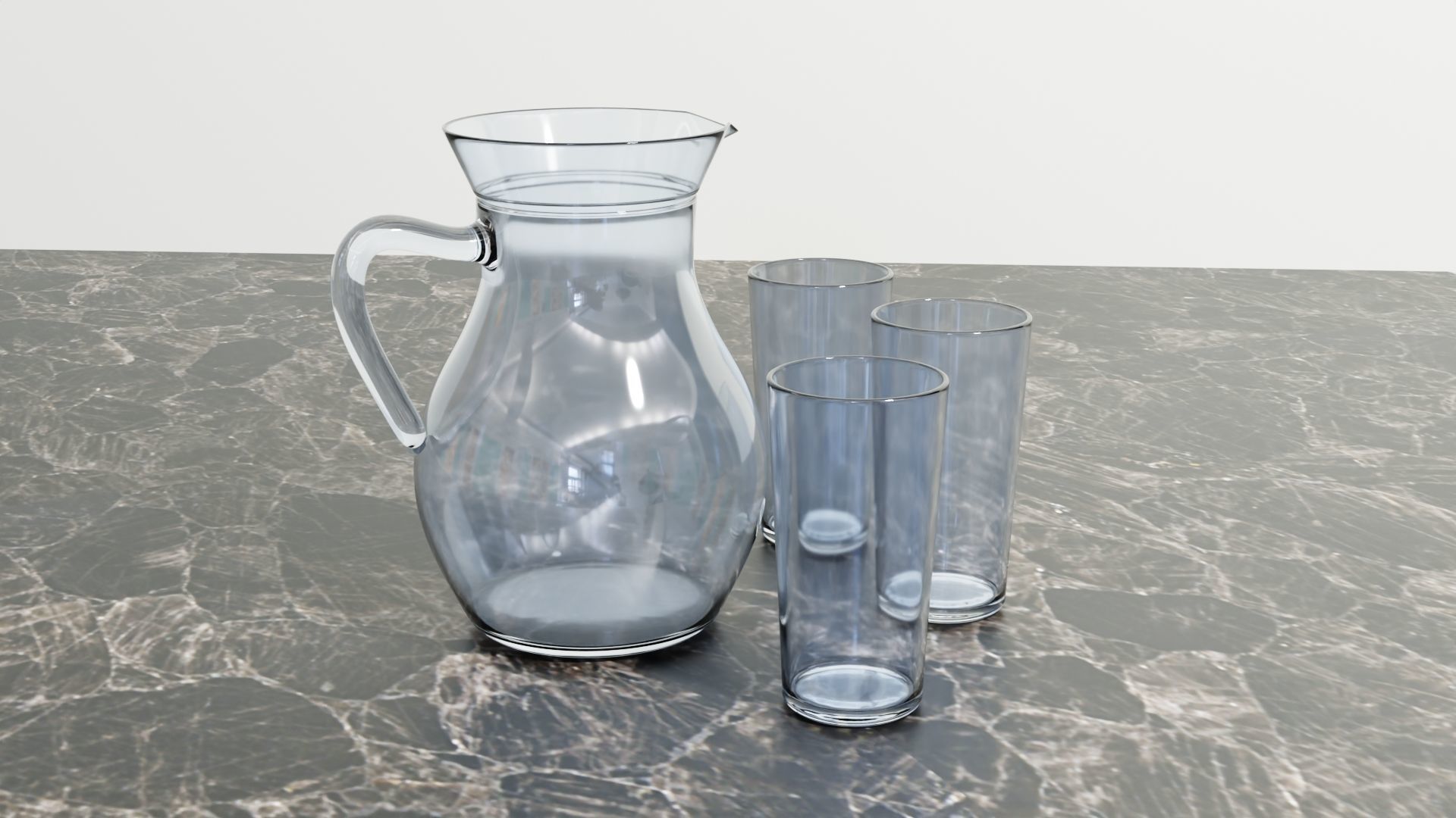 Water Pitcher 3D model_1