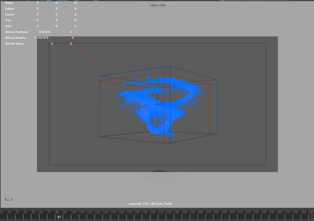 Slow abstract particles FX 3D model_5