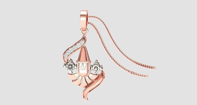 Women Pendants 3dm STL OBJ FBX Renders Details  3D print model