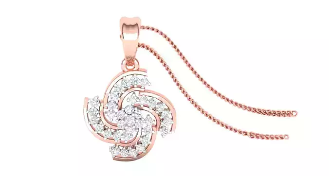 Women Pendants 3dm STL OBJ FBX Renders Details 