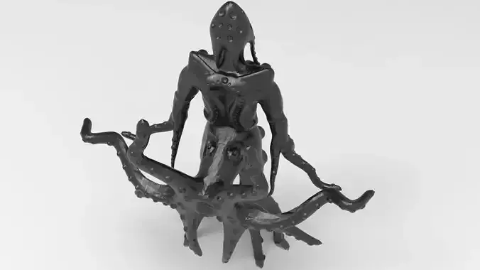 Male Human Octopus Creature