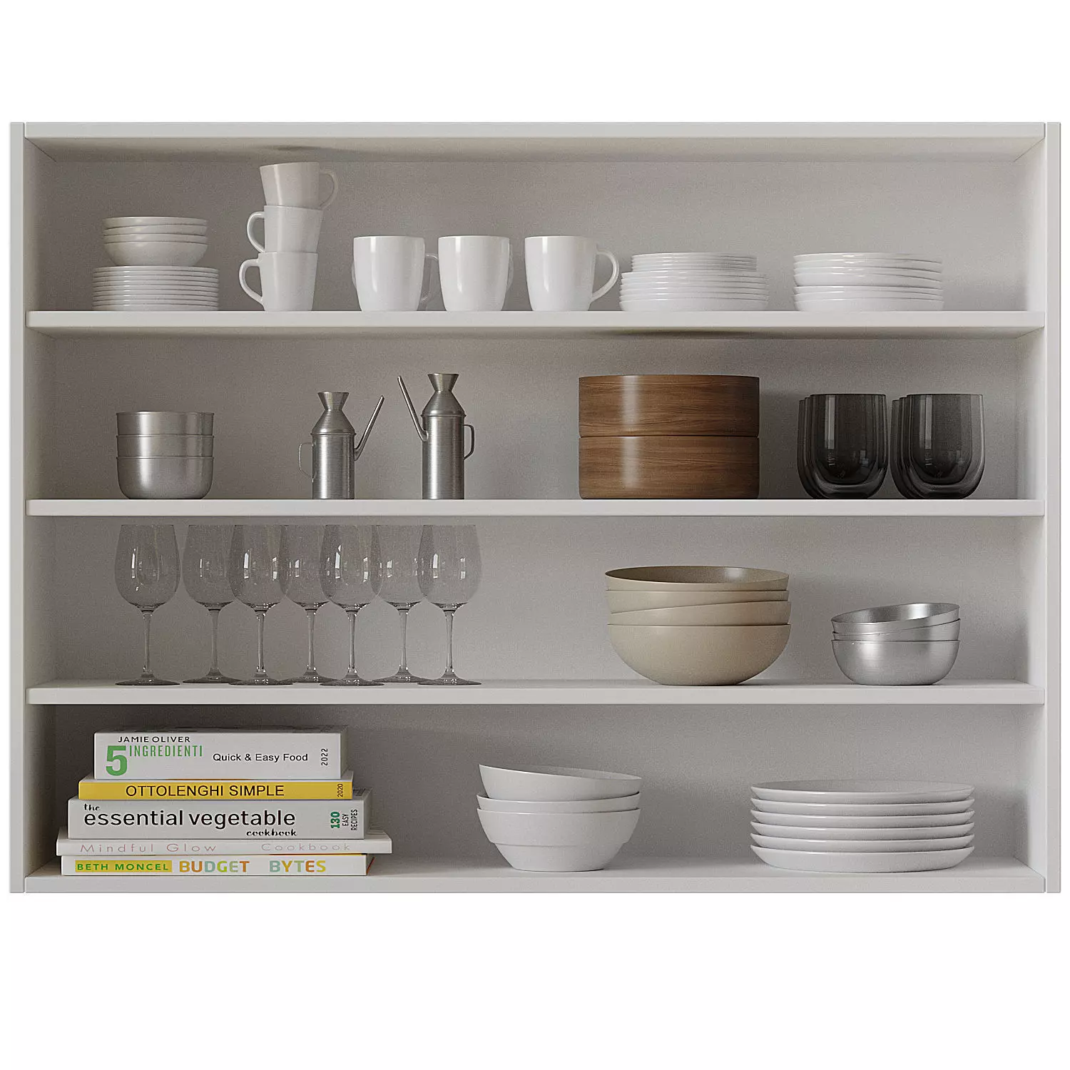 Set of Dishes 5 3D model_0