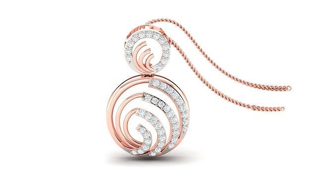 Women Pendants 3dm STL OBJ FBX Renders Details 3D print model