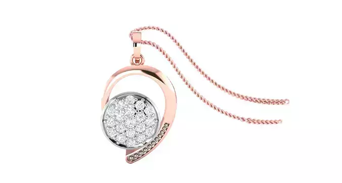 Women Pendants 3dm STL OBJ FBX Renders Details