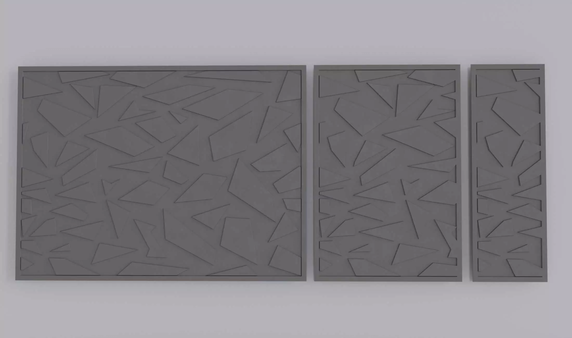 3decor acoustic wall panels 3D print model