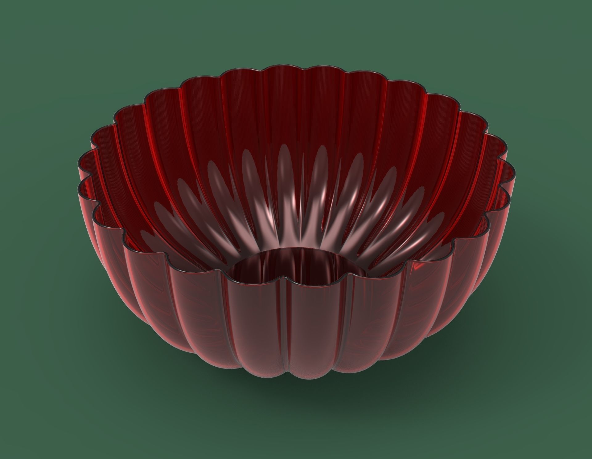 Fruit Bowl 3D model_3