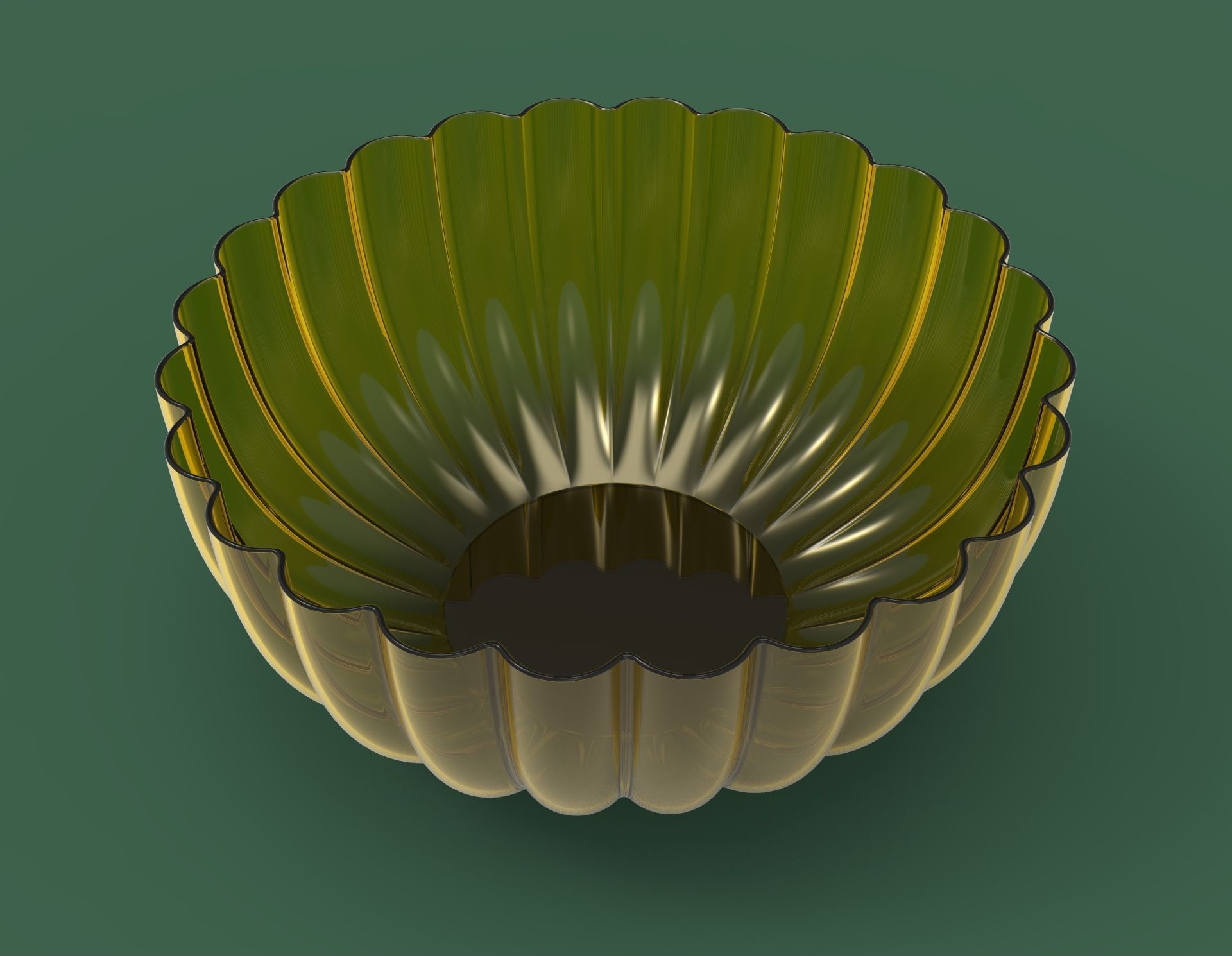 Fruit Bowl 3D model_2