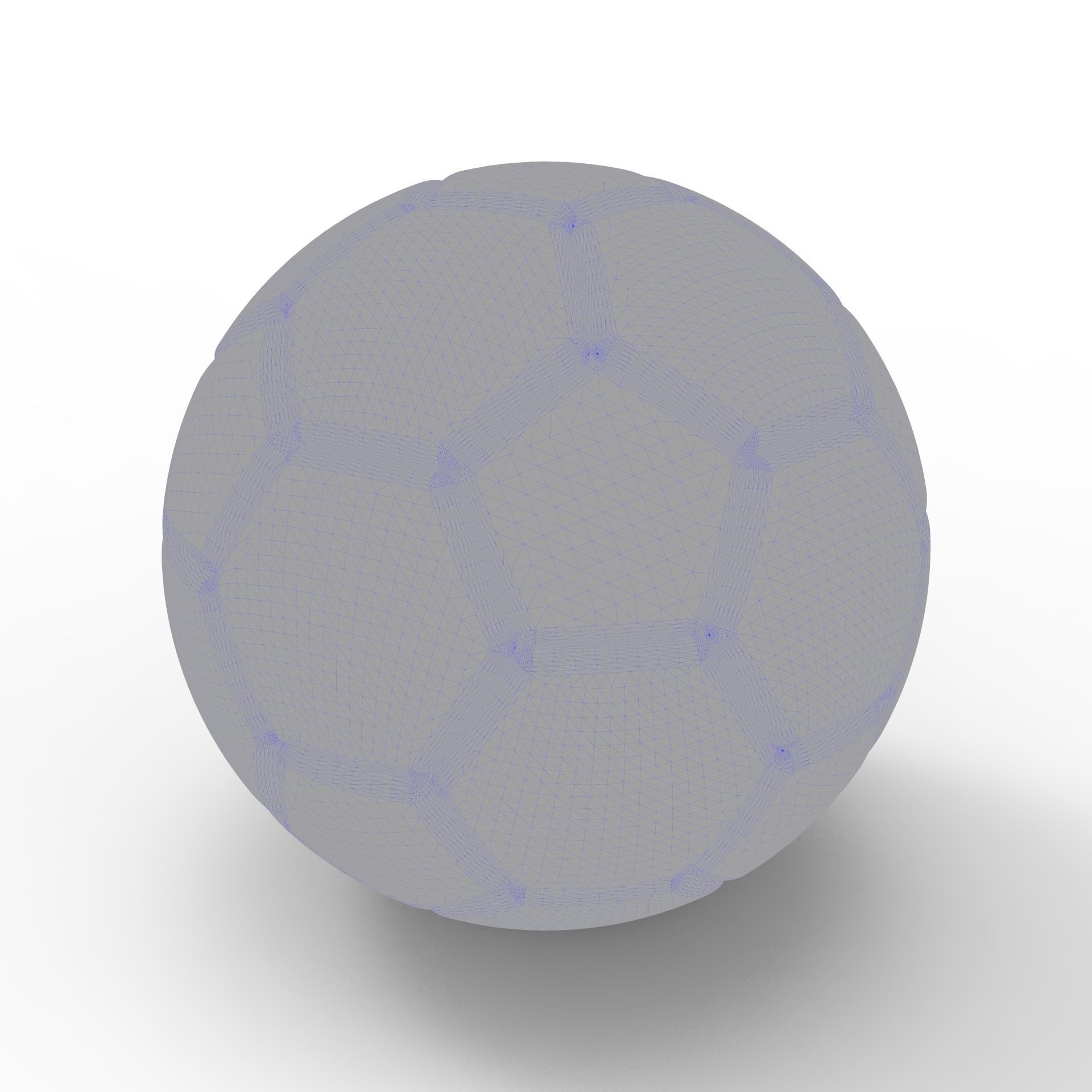 Football soccer ball 3D model_7