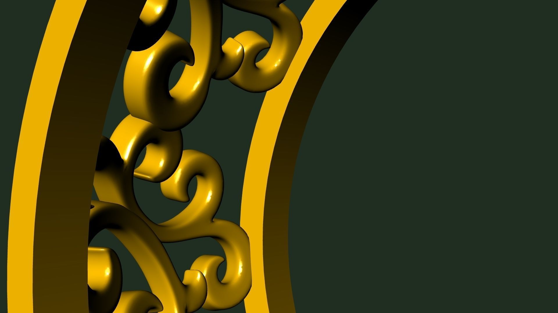 pattern RING STL FILE VERIFIED 3D print model_15