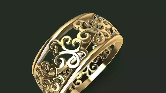 pattern RING STL FILE VERIFIED