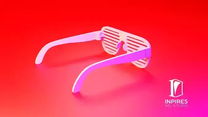 Stronger Fashion Glasses 3D print model