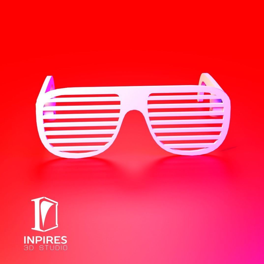 Stronger Fashion Glasses 3D print model_1