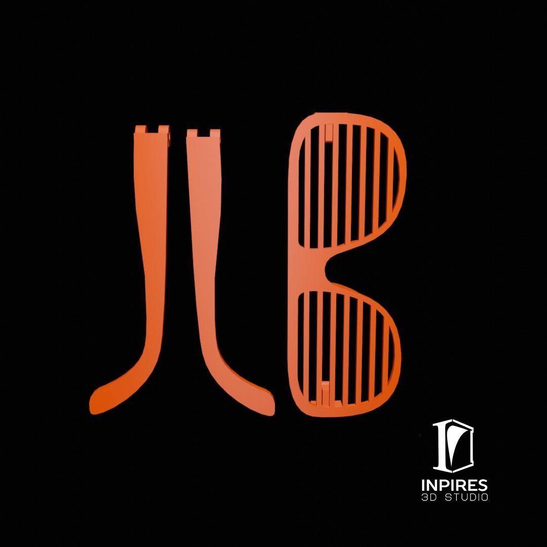 Stronger Fashion Glasses 3D print model_2