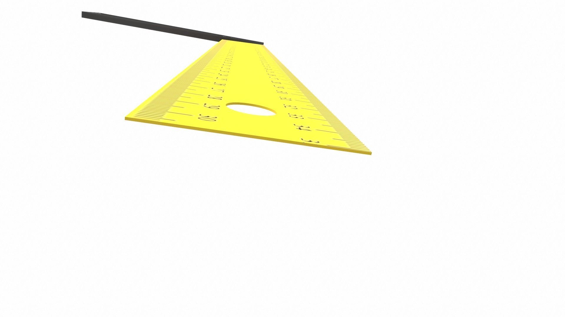 Try square colect 3D model_9