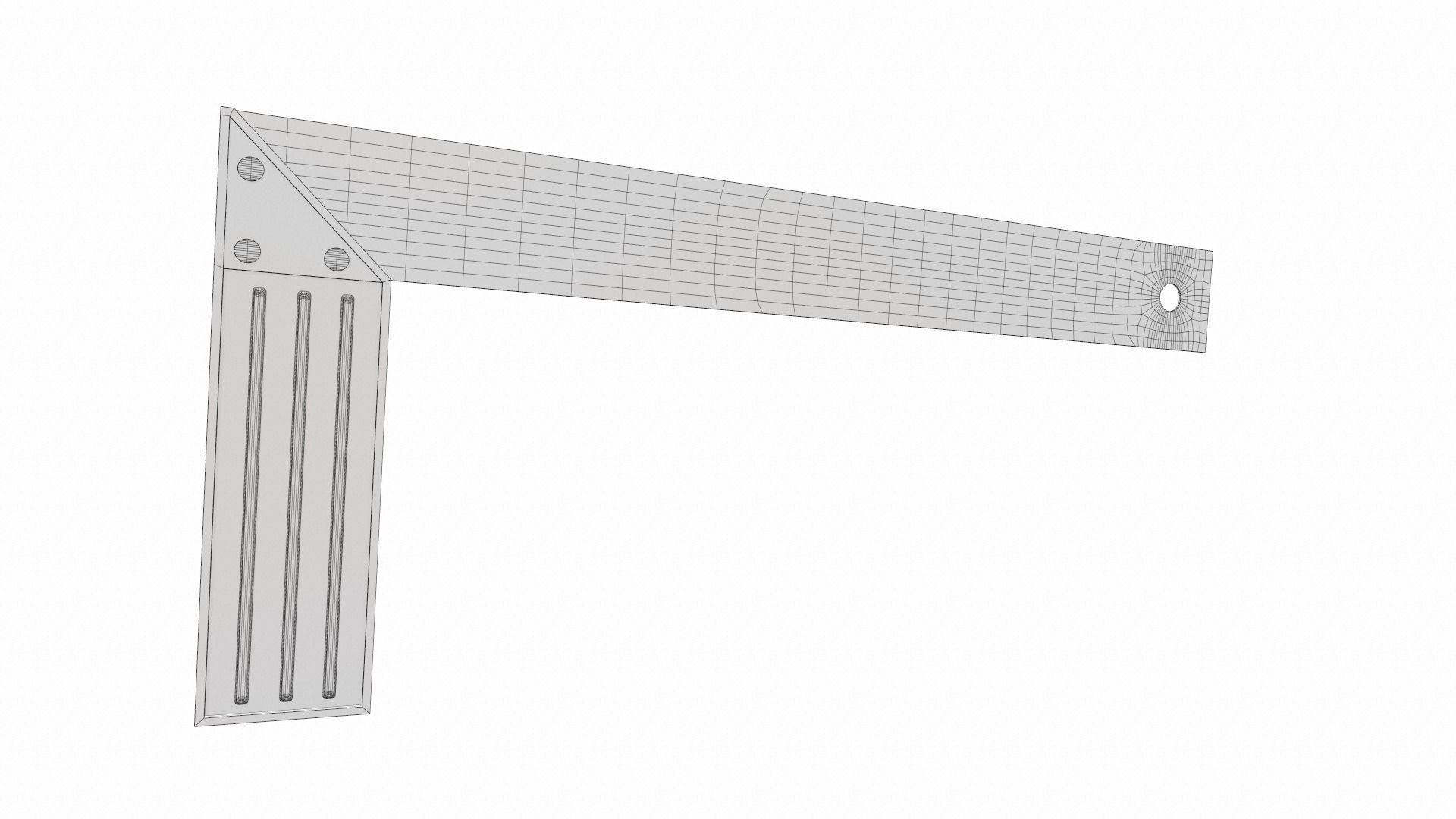 Try square colect 3D model_10