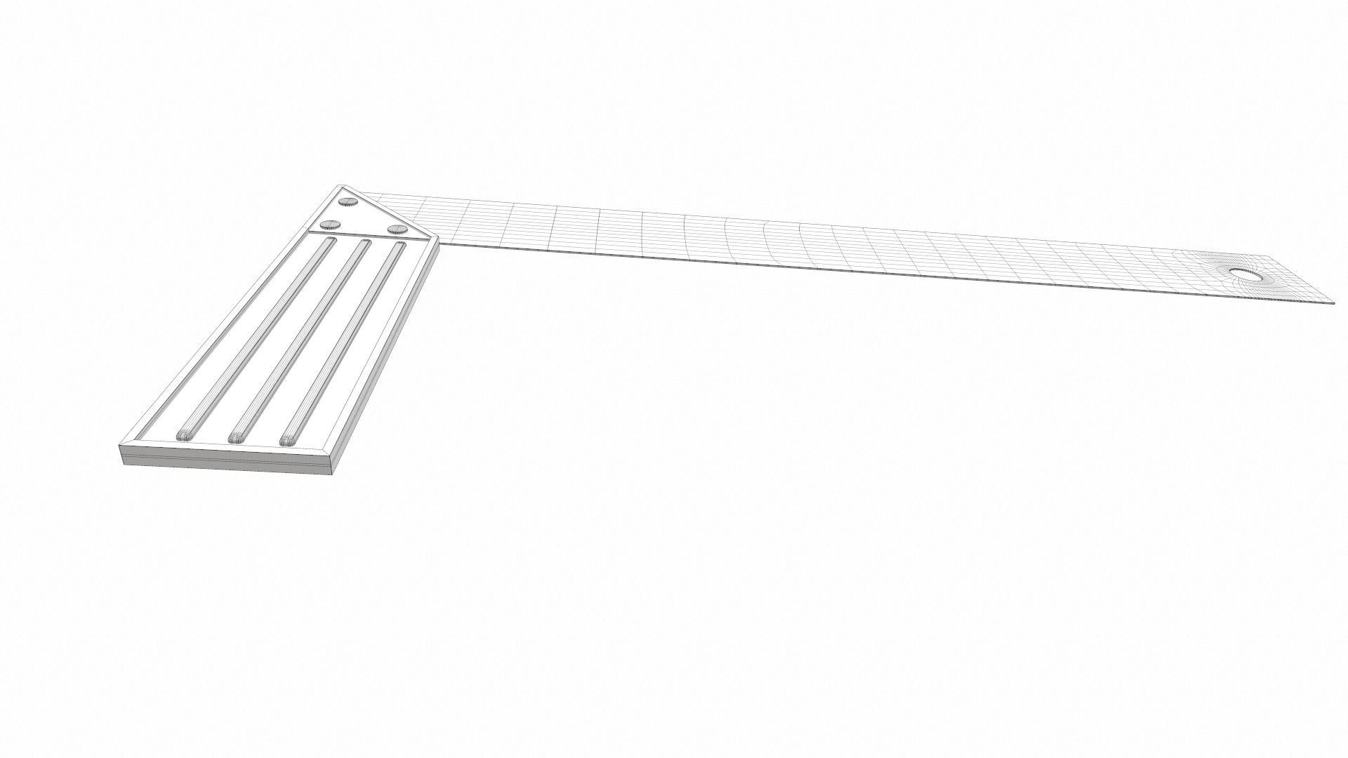 Try square colect 3D model_11