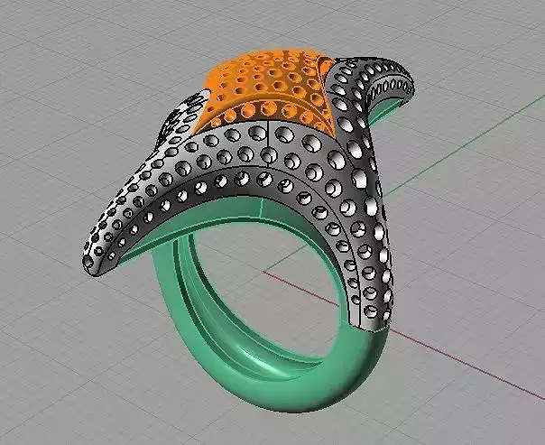 CG361 orange and ring