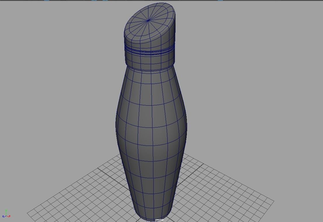 House Hold Series - 49 Unique 3D Bottles - 6th Batch Low-poly 3D model_8