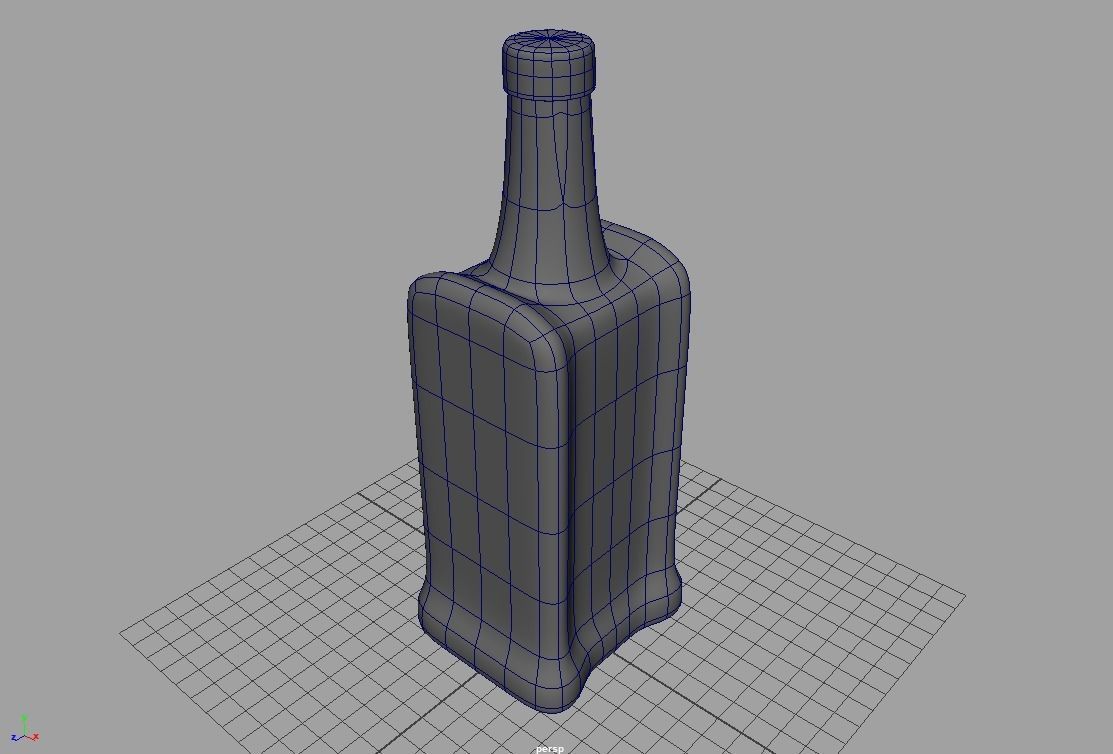 House Hold Series - 49 Unique 3D Bottles - 6th Batch Low-poly 3D model_10
