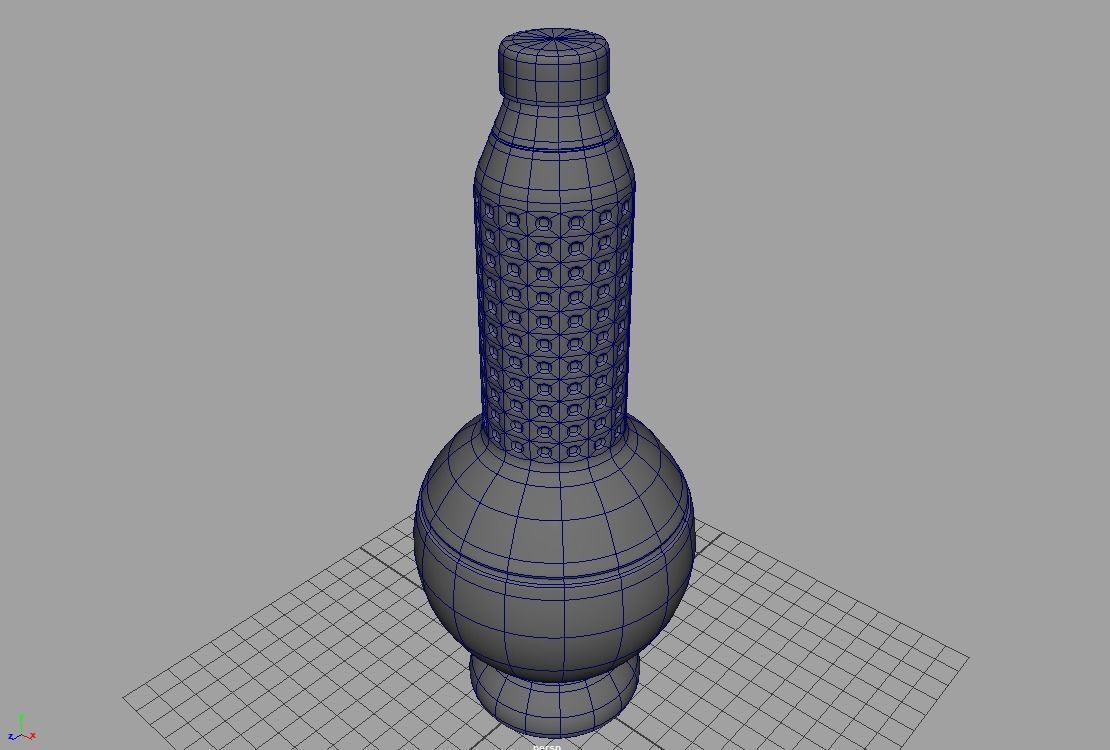 House Hold Series - 49 Unique 3D Bottles - 6th Batch Low-poly 3D model_12