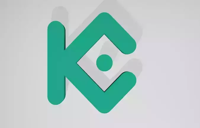 Kucoin Logo 3D model