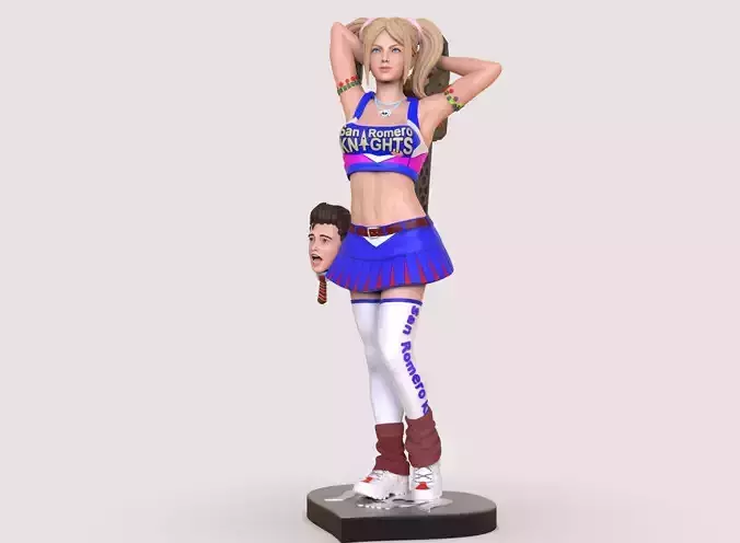 LOLLIPOP CHAINSAW 3D print model